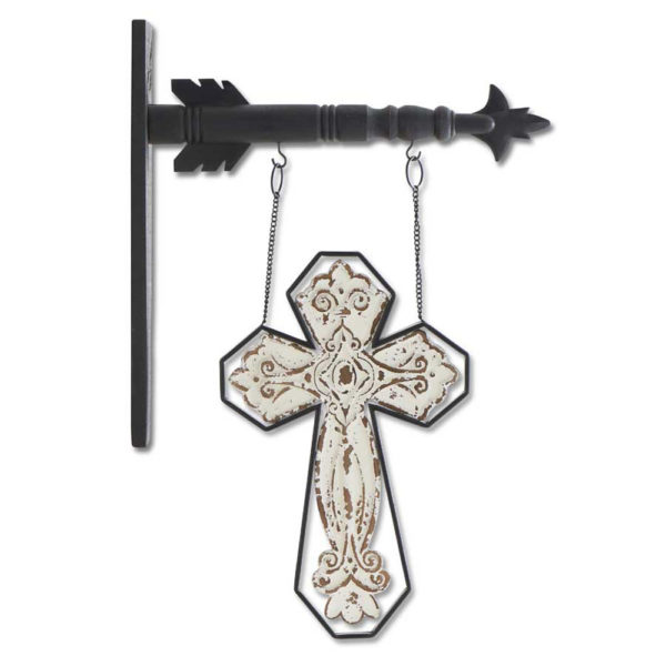 Great-Finds-Parker-Products-K&K Interiors-14-inch-wood-and-metal-cross-arrow-replacement