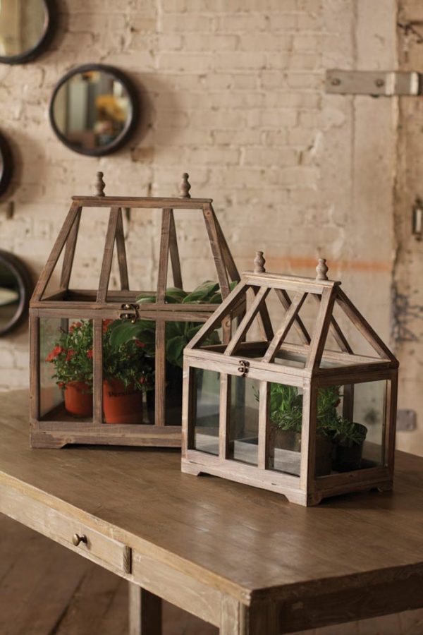 Great-Finds-Parker-Products-Kalalou-set-of-2-wood-and-glass-terrariums